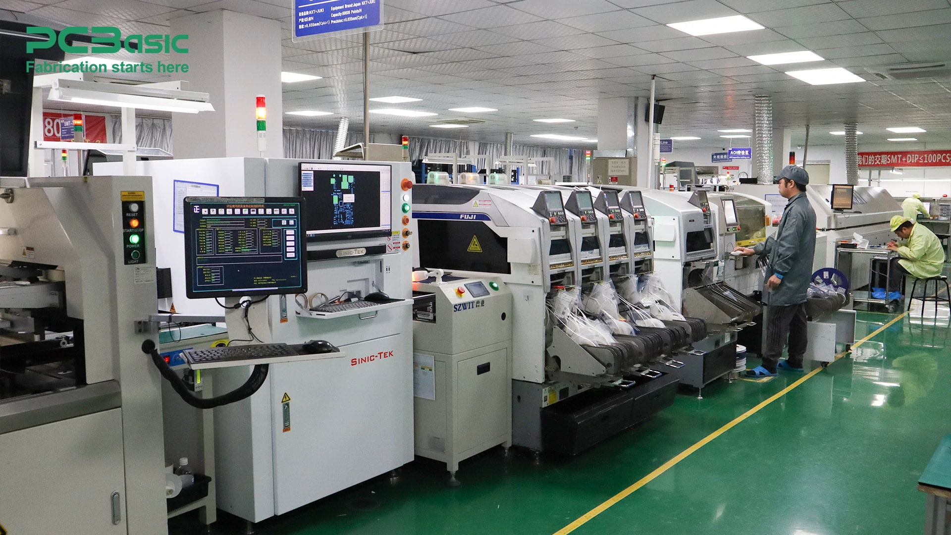 PCBasic PCB Assembly Line PCBasic PCB Assembly Line