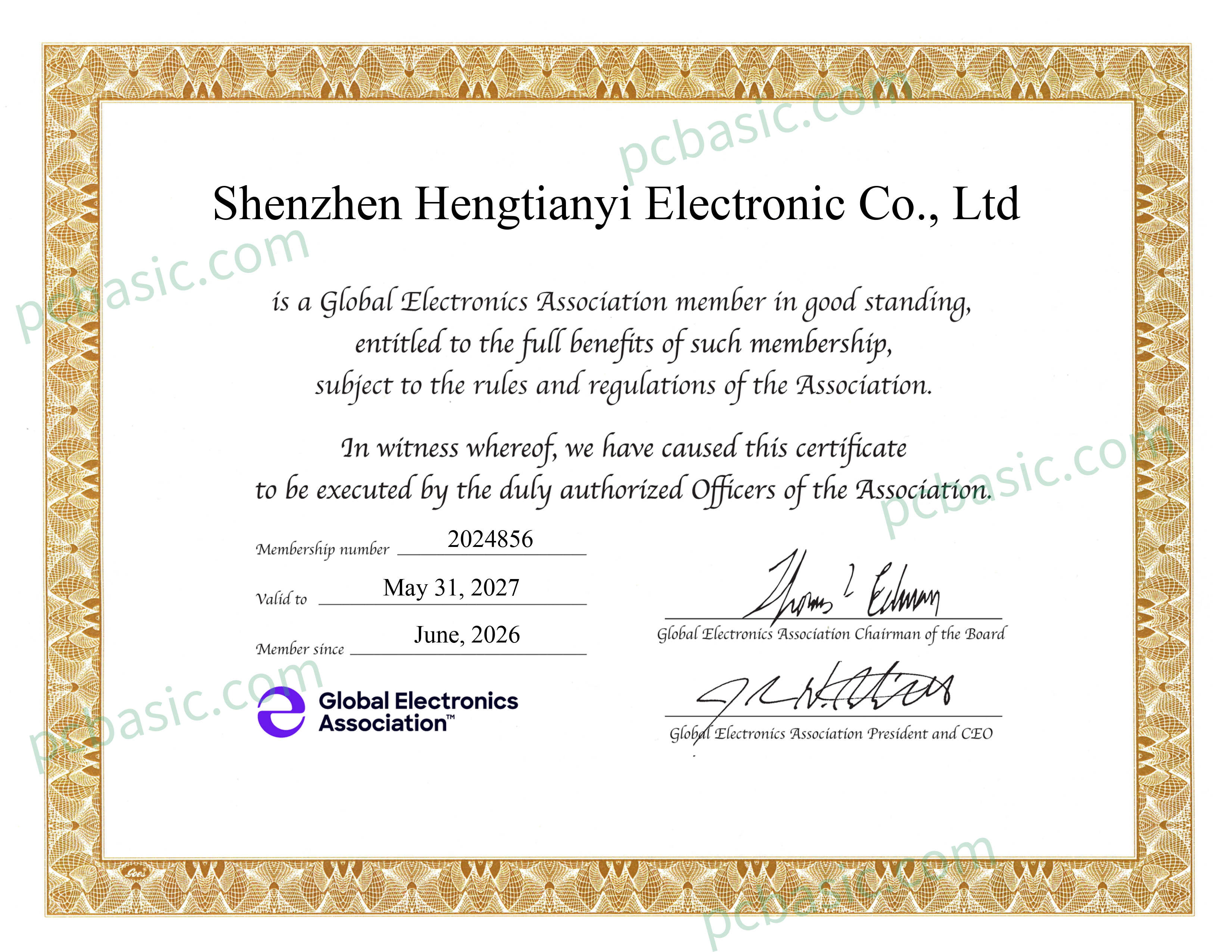 IPC Class 3 Certification